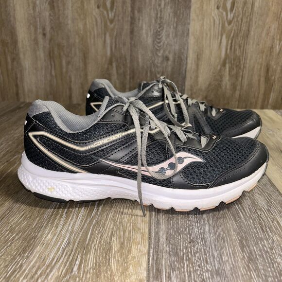 Saucony Grid Cohesion XT 600 Women’s US Size 10 Gray Pink Running Sneaker Shoes - Picture 1 of 11